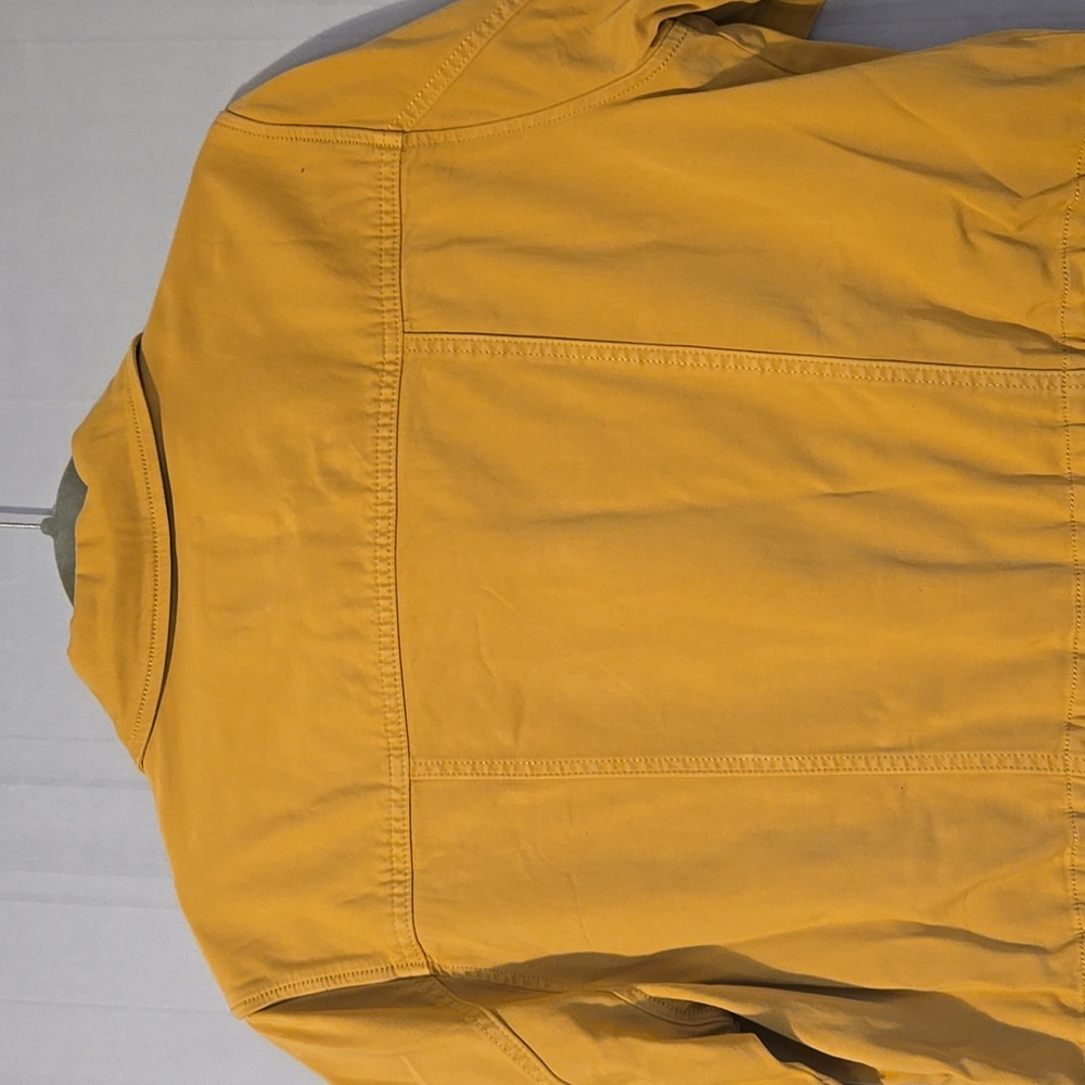 Liverpool Mustard Utility Jacket Sz Large NWOT - Picture 8 of 10